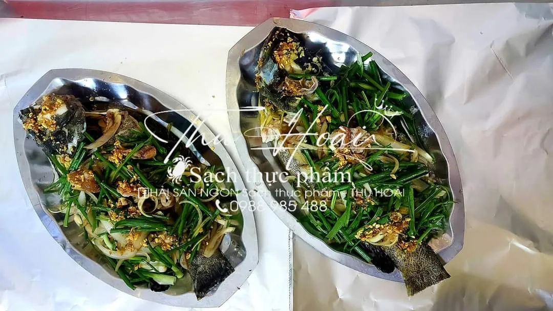 Cá nướng muối ớt – món hải sản nấu sẵn Thu Hoài, Nha Trang