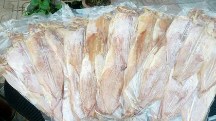 Ảnh khách gửi · Mực: Khách gửi ảnh: mực khô đóng túi hút chân không.