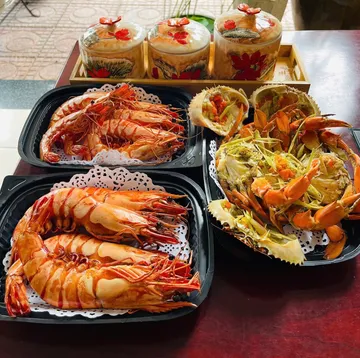 Set tiệc 10 người – Hải Sản Thu Hoài, Nha Trang
